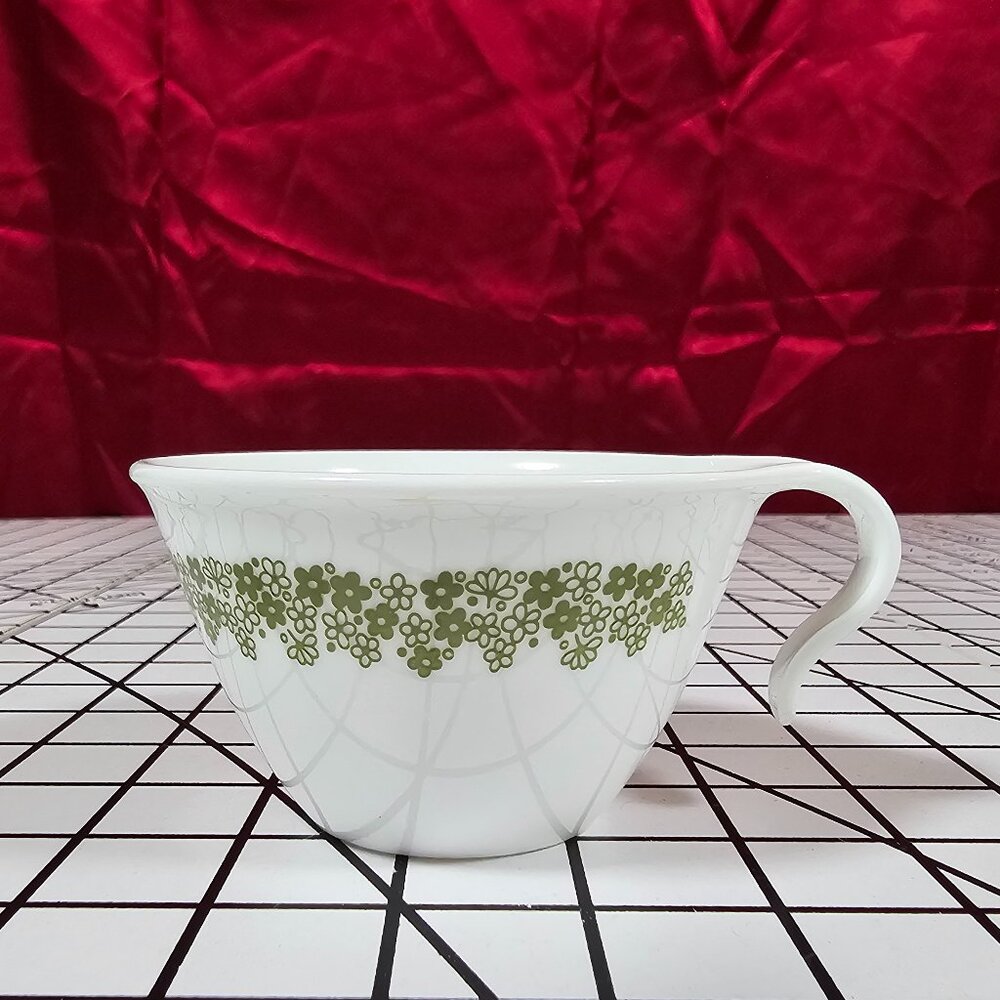 Vintage 1972 Spring Blossom (Corelle) by Corning/ Pyrex flat cup